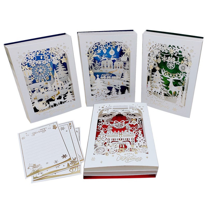 2026 New Year'S Greeting Card, New Year'S Day Holiday Three-Dimensional Craft Decoration, Blessing And Gratitude Message Desktop Ornament - Image 5